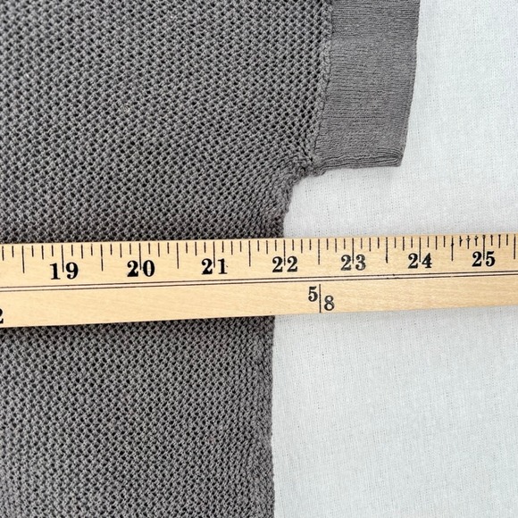 ALLSAINTS Cast Jumper Sweater Womens XS Gray Asymmetric Knitted - Picture 13 of 16